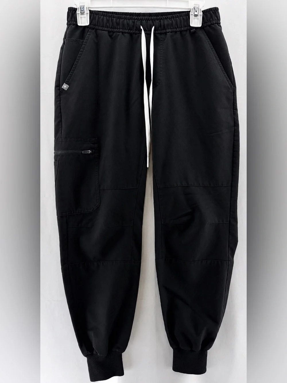 FIGS Black Tansen Jogger Scrub Pants Size XS Short